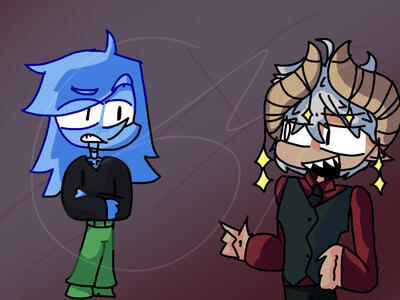 Art Trade w/ ArchyDorky on Tumblr